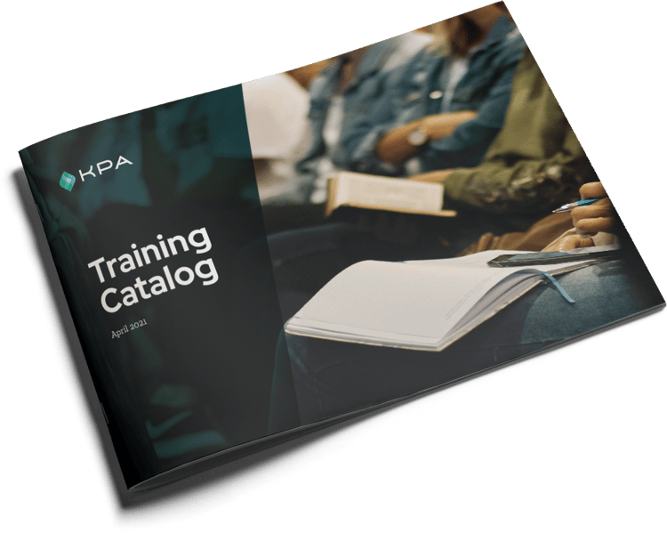 Training Content Catalog Download KPA